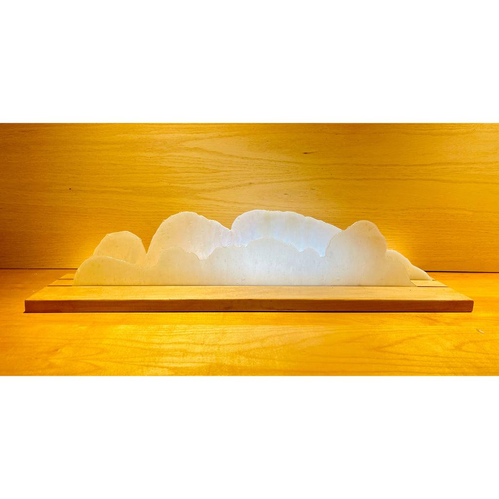 2 Clouds on Birdseye Maple