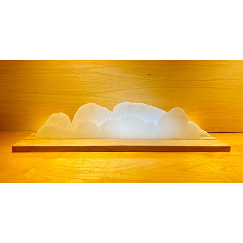 2 Clouds on Birdseye Maple