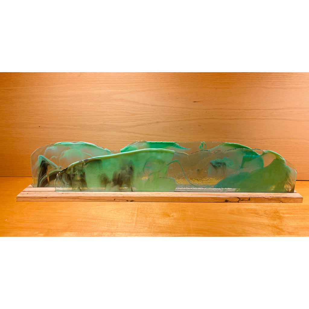 Forest View on Spalted Maple